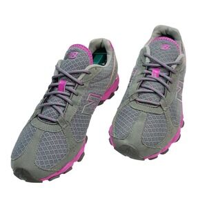 New Balance 661 Grey Pink Trail Running Shoes Sneakers Womens 8.5 B